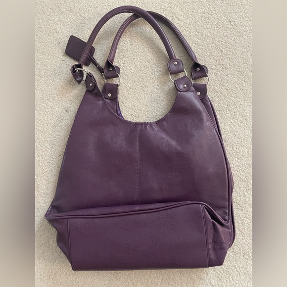 Purple tote. - Picture 2 of 4